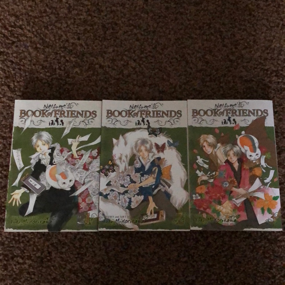 Natsume’s Book of Friends manga vol. 1-3